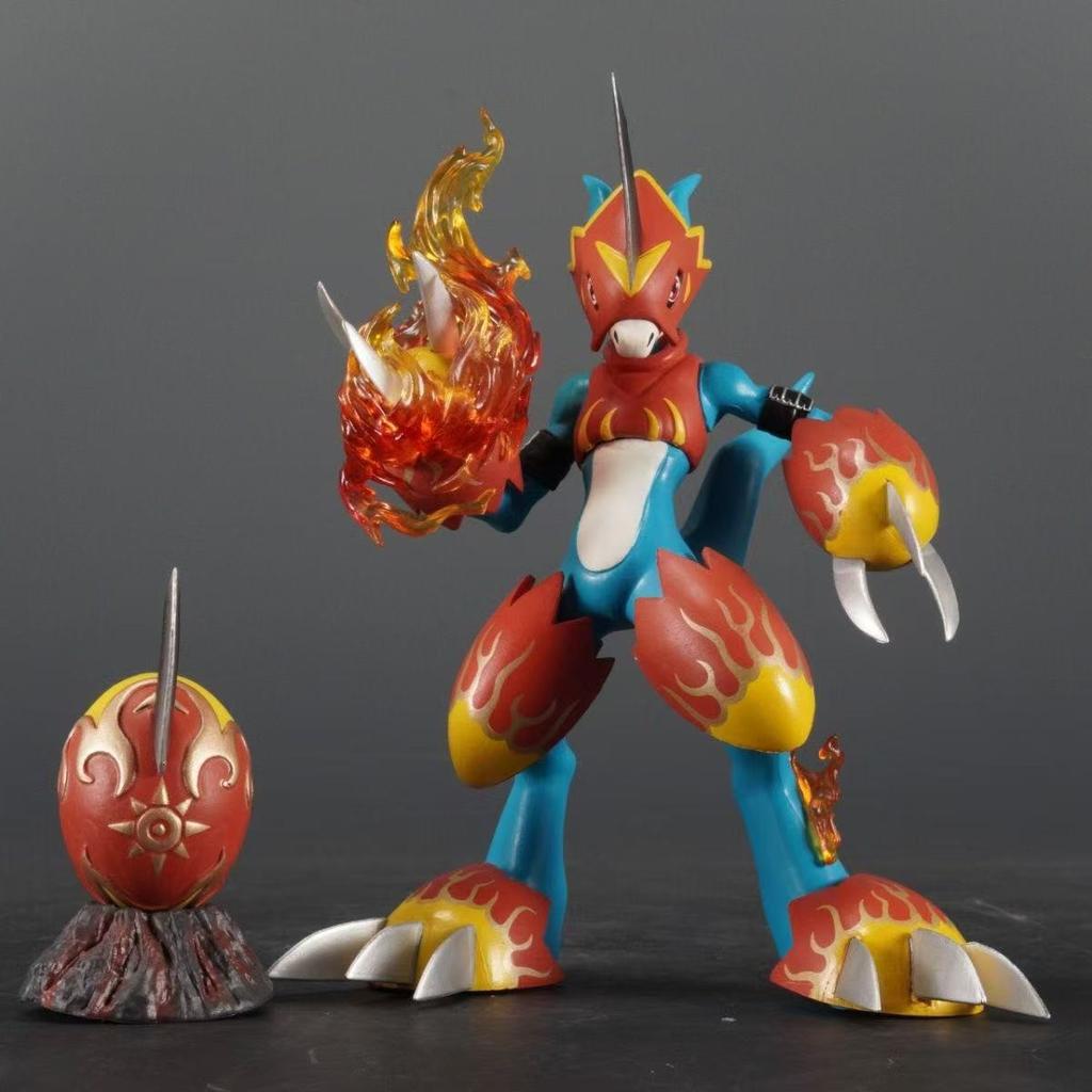 18cm Anime Digimon Adventure Figure Fladramon Action Figure Pvc Statue Collection Model Toys Gifts