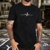 Men's T-shirts, Short Sleeves for Running, Casual Daily Sports and Outdoor Activities