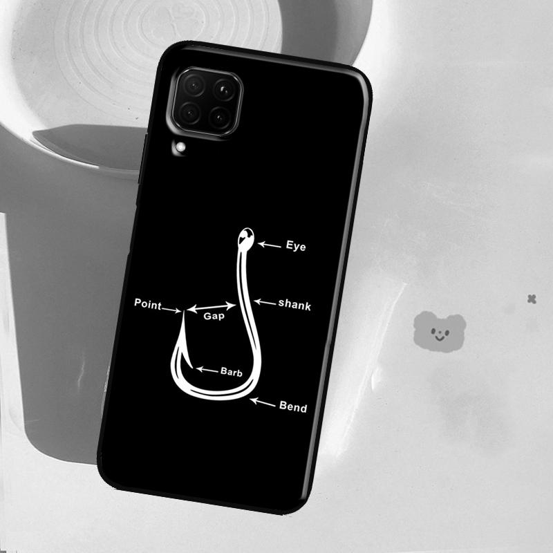 Рыболовный спиннинг для карпа Чехол-футляр для крючков для Huawei Honor X8 X7a X8a X9a 50 70 90 Magic5 Lite P20 P40 P60 P30 Pro Nova 9