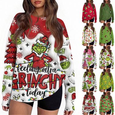 Женские повседневные топы на каждый день Вязаный свитер