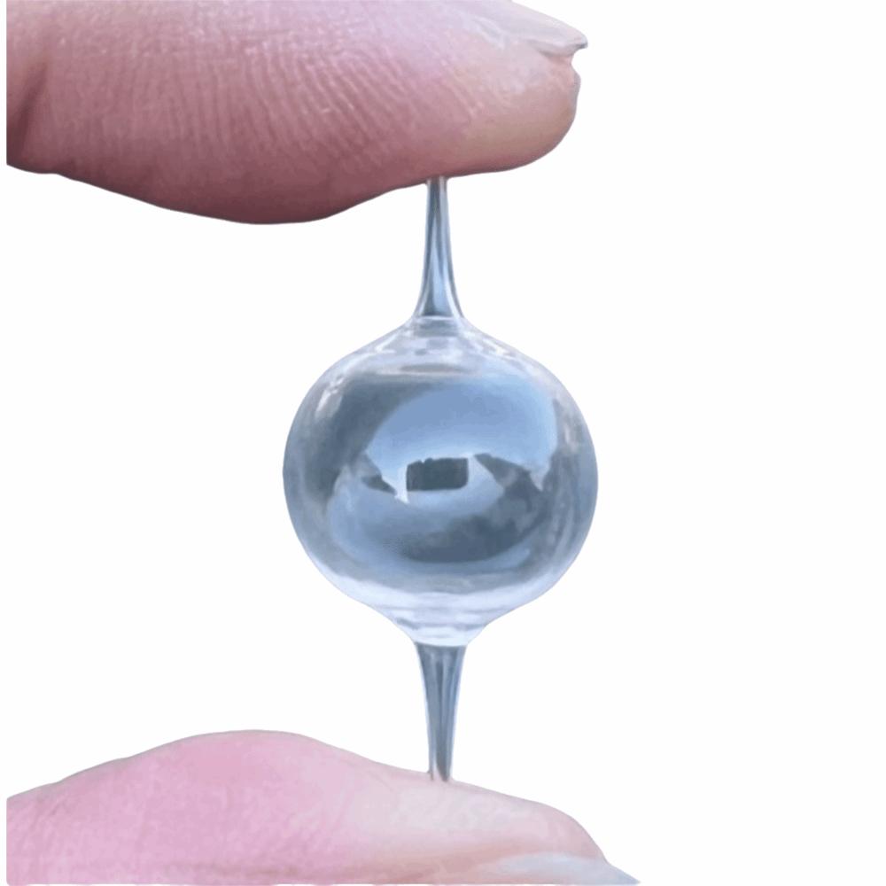 2pcs PP Plastic Slip Bobber Clear Surface Strike Indicator Bobber Fishing Float Surface Float