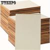 120pcs 2x3 Inch Unfinished Wood Rectangles - Smooth, Durable Cutouts for DIY Crafts, Painting, Engraving & Home Decor, Wood Cutouts for Crafts