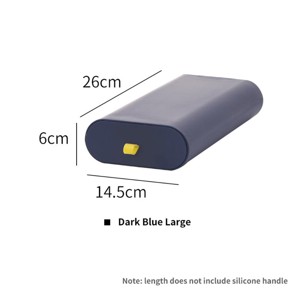 Self-Adhesive Hidden Storage Box Under The Table Makeup Organizer Under Desk Storage Drawer Organizer Box Stationery Storage