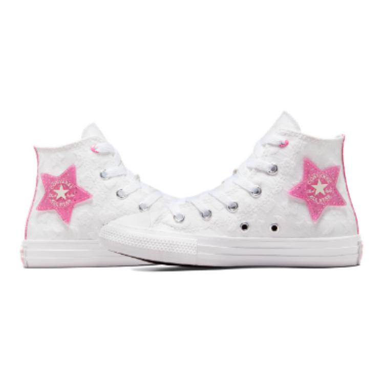 Converse Chuck Taylor All Star Comfortable Canvas Shoes Kids Sneakers White A06310C