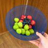 Hollow Iron Art Fruit Basket Dried Fruit Plate Fruit Vegetable Basket  Countertop