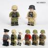 8 шт., британская французская армия, кукла, строительный блок, игрушка, кукла M8051, сборка игрушки из строительного блока