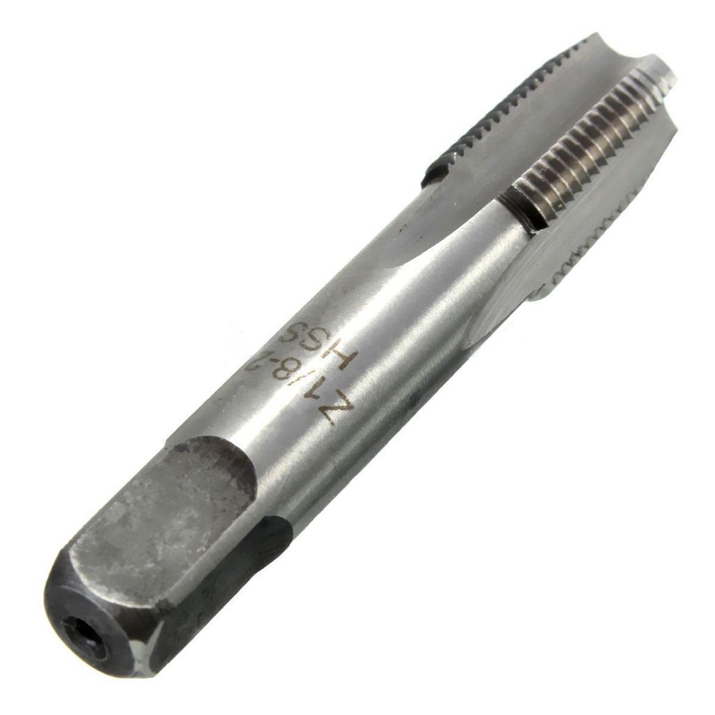 1/8 - 27 High Speed Steel 1/8'' - 27 NPT Taper Pipe Thread Tap for Repair Work