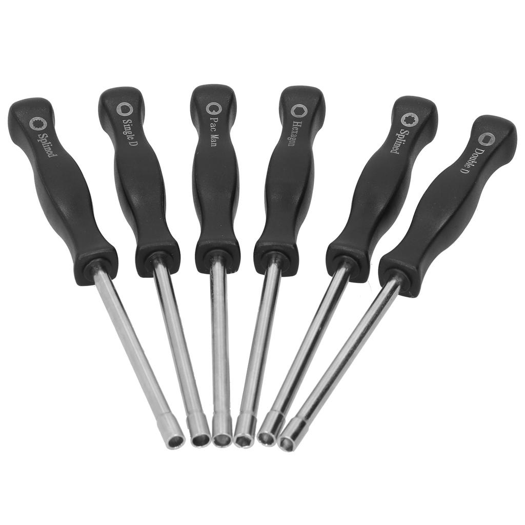 6PCS/Set Carburetor Adjustment Tool Kit Carburetor Adjustment Screwdriver Garden Tool