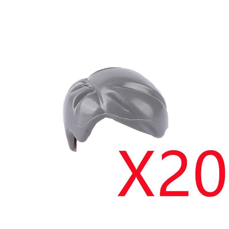 MOC Городские строительные блоки Части тела фигурок Креативные аксессуары Длинные волосы Коричневые Черные Золотые Мини-кирпичики Совместимая игрушка Подарок k030