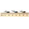 Bimoo 10pcs 12# Copper John Beadhead Nymphs Fly Fishing Lure