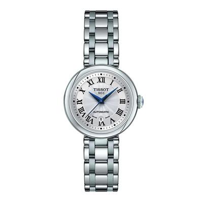 Автоматические часы TISSOT Bellissima с браслетом и белым циферблатом (T1262071101300) для Женщин [Официально Импортировано]