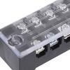 TB‑1505L Terminal Block 5 Positions 600V 15A Dual Row Screw Terminals Strip for Distribution Boxes Distribution Cabinets