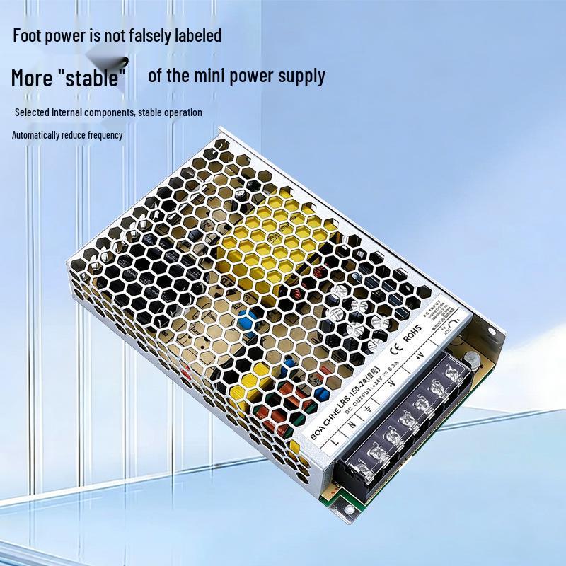 Ultra-Thin Industrial-Grade LRS Switching Power Supply: 220V to 24V/12V/36V/48V DC, 100W/150W