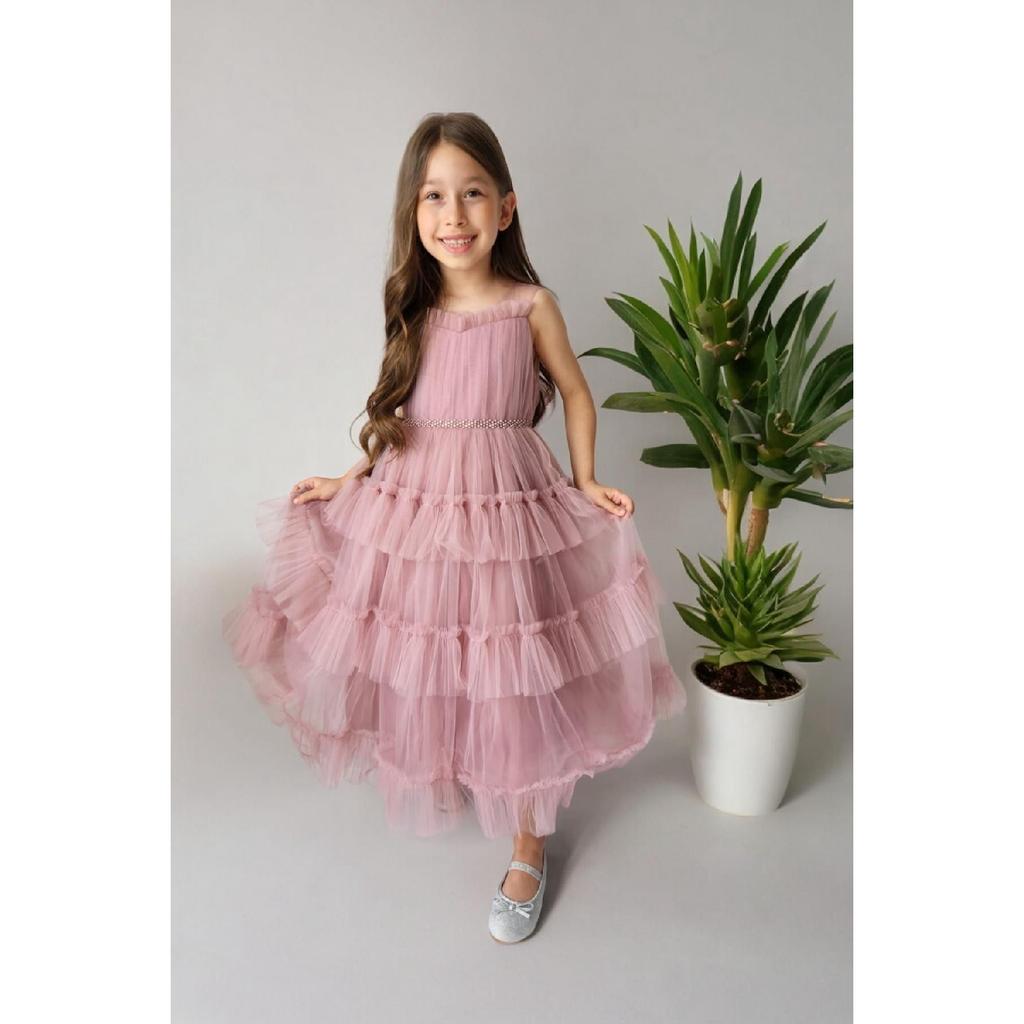 Белое вечернее платье специального дизайна для девочек на день рождения, свадьбу. Подробности см. Таблицу размеров в видео