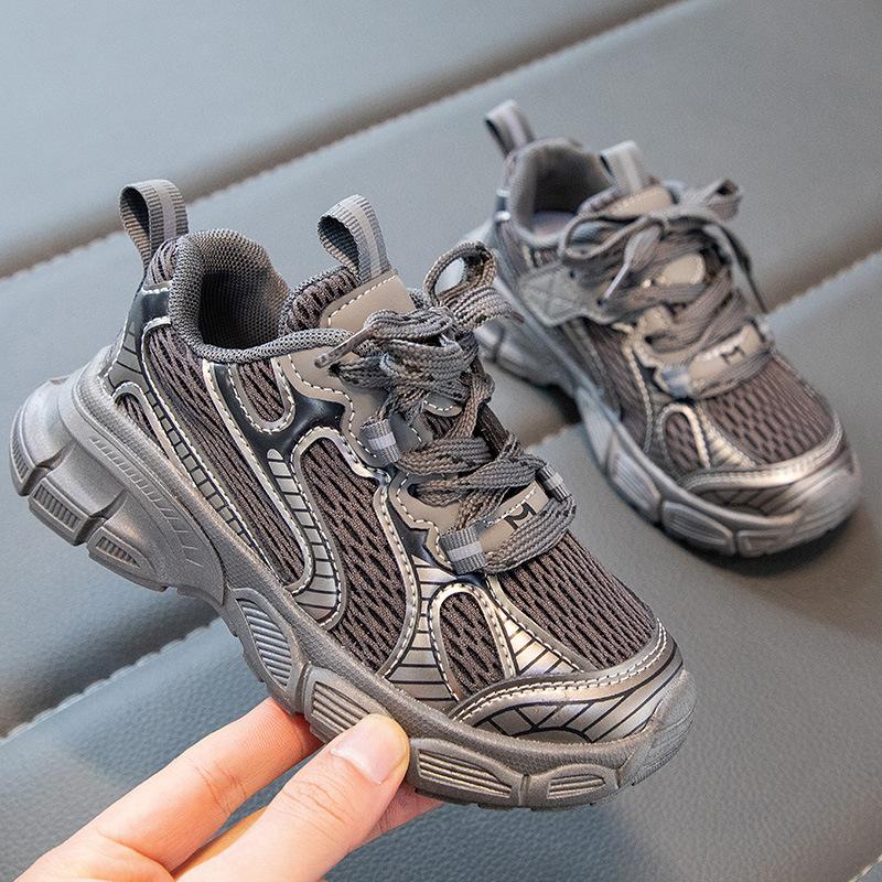 Спортивная обувь для папы на платформе Детская обувь Обувь для больших детей Обувь для малышей Мальчики Девочки