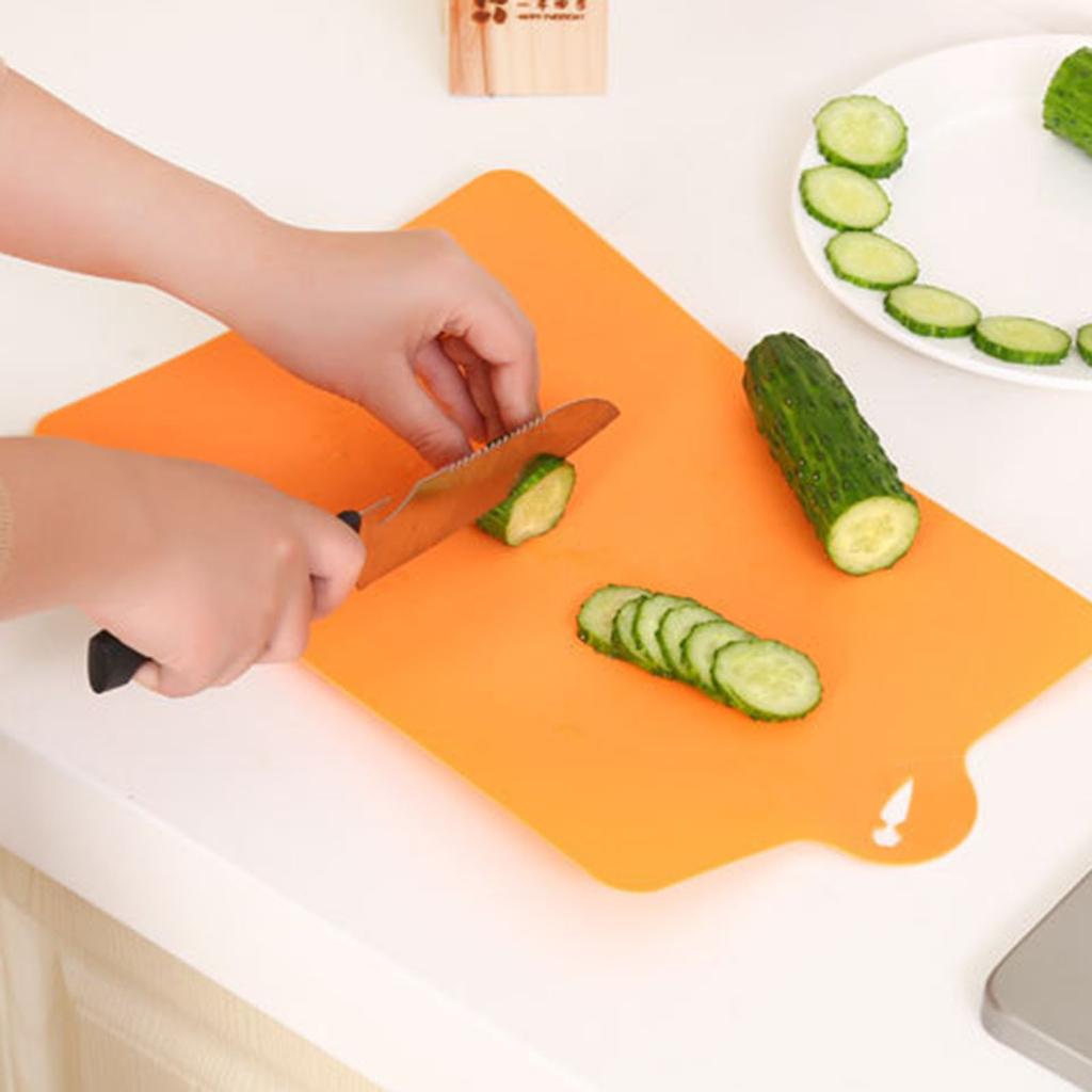 Super Thick Flexible Cutting Board For Kitchen Color Cutting Board Group With Easy Hanging Handle