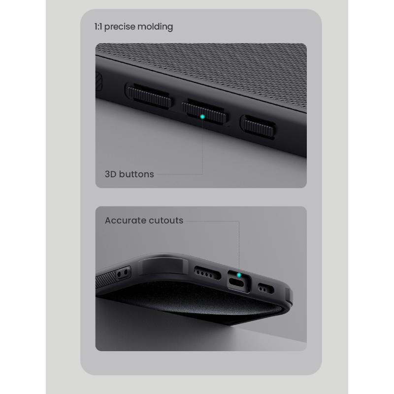 NILLKIN Для iPhone 16 Pro Max Plus чехол Super Frosted Shield Pro ультратонкий жесткий защитный чехол для ПК