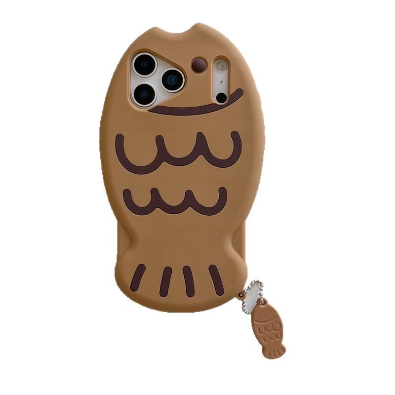 3D чехол для телефона Taiyaki с защитой от падения для iPhone 11/12/13/14/15PROMAX/16/17Air