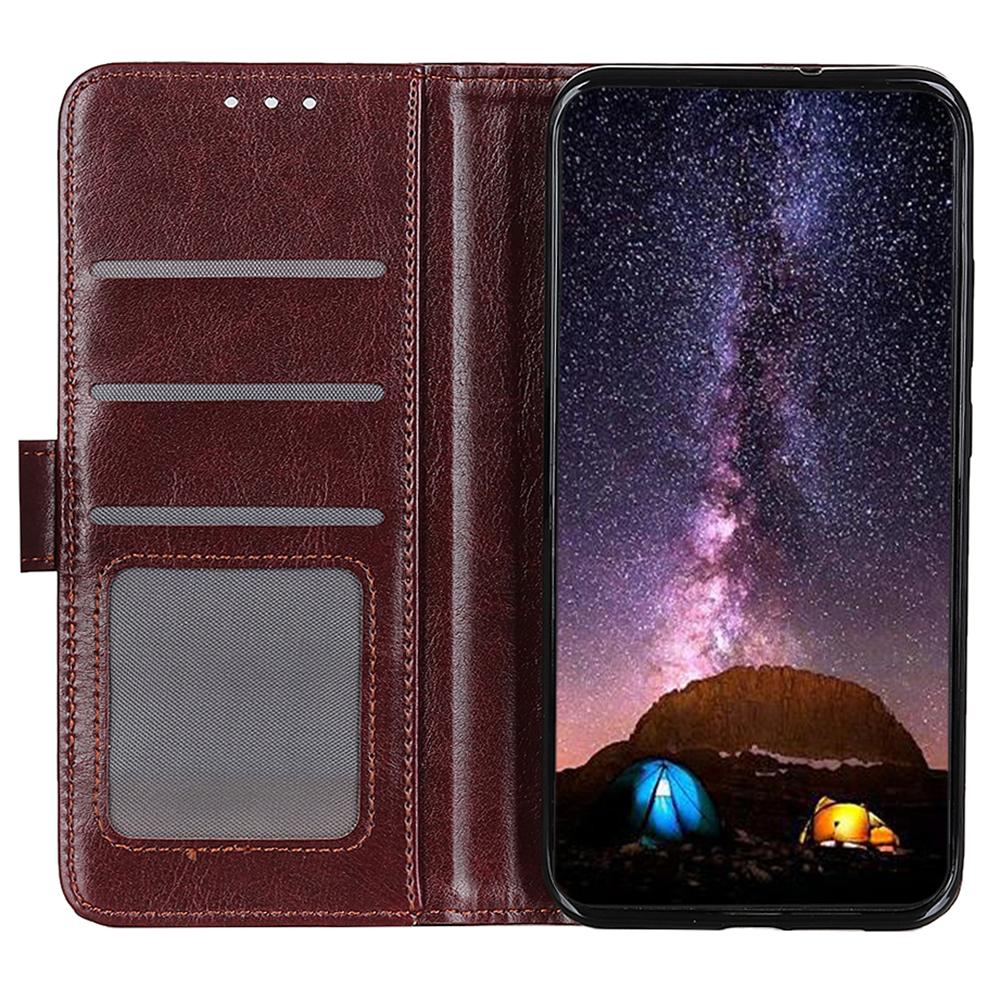 For Honor X7c 5G/X7c 4G/200 Smart 5G/Play 60 Plus 5G Case Crazy Horse Texture PU Leather Phone Stand Cover