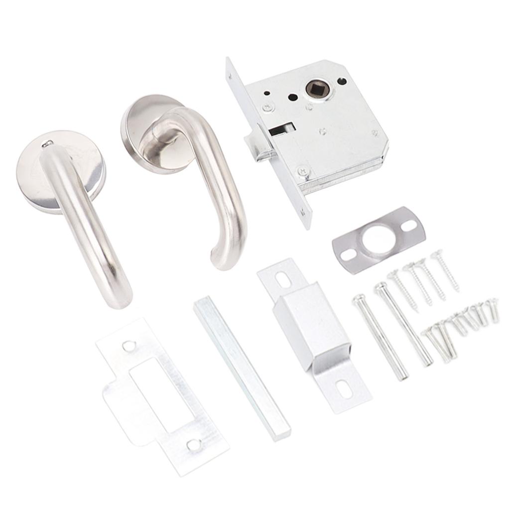 Handle Locks Stainless Steel Safety Passageway Door Handle Lock for Fire Emergency Exit Corridor