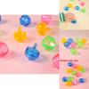 Classic Transparent Gyroscope Toy For Kids Plastic Handheld Creative Gift For Children
