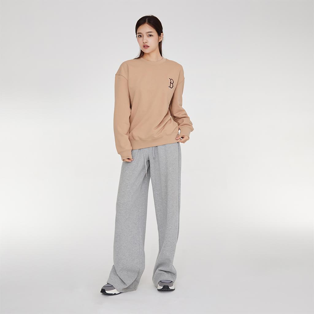 Новые свитшоты MLB Boston Red Sox Унисекс Бежевый Желтый 3AMTM1234-43BGS