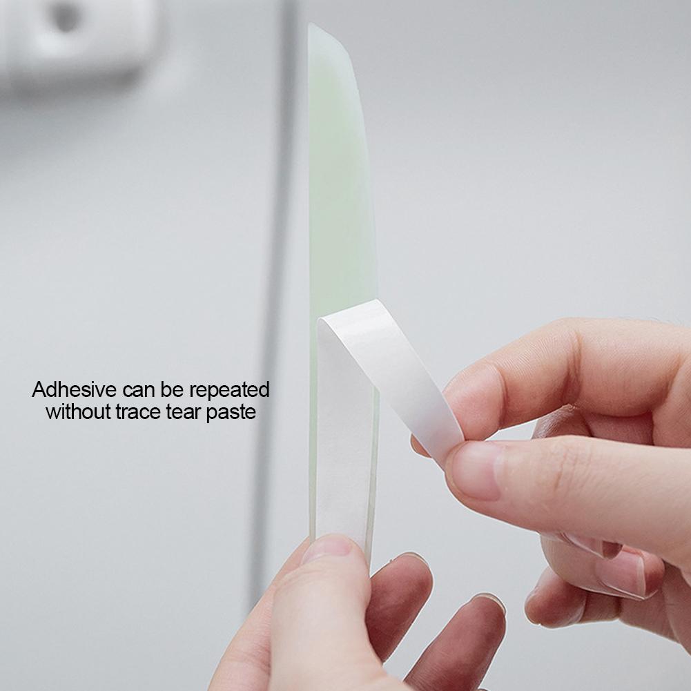 6 шт. универсальные светящиеся защитные полоски для края двери автомобиля, защита для бампера, защита зеркала заднего вида