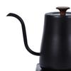 Electric Kettle Stainless Steel for Brew Tea Boil Water Pour Over Coffee Black Wood Grain