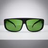750-850nm OD6+ 850-1100nm OD8+ IR Laser Safety Glasses with Silicone Frame for Eye Protection
