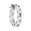 LOUIS VUITTON Sterling Silver Earrings Unisex Silver M03304