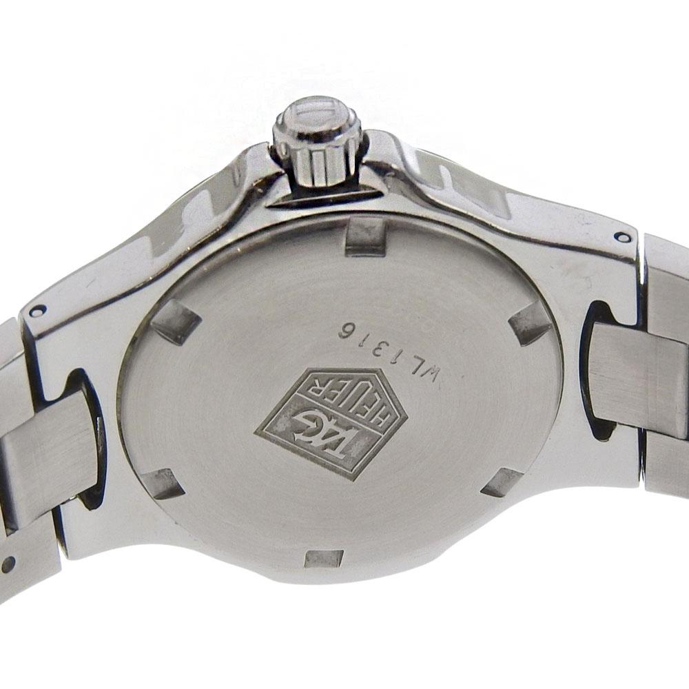 Tag Heuer Kylium Watches WL1316 Синий циферблат Нержавеющая сталь Кварцевый Аналоговый дисплей Женские Б/У