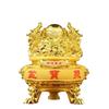 Смола Treasure Bowl Deposit Pot гостиная офис Юаньбао Скульптура Ремесла домашний декор Подарок на новоселье Аксессуары Фэн-шуй