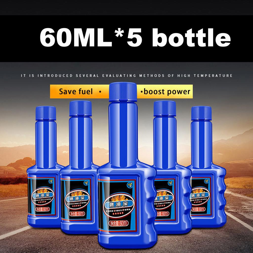 60ml*5 Fuel Gasolines Injector Cleaner Car Fuels System Cleaner Car Gasoline Diesel Fuel Additive Gas Oil Additive Fuels Cleaner