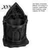 Креативный подарок для любителей готики 3D-печатный готический собор, подставка для ручек, винтажный академический церковный настольный органайзер, замок, стакан для карандашей, большой настольный