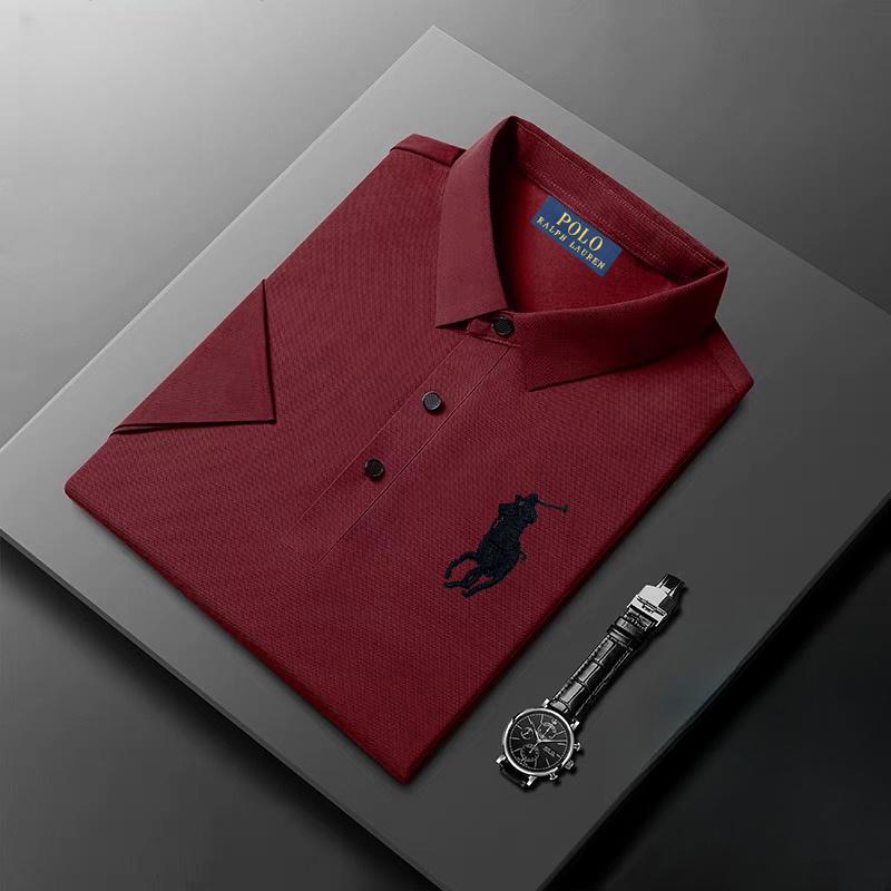 Polo Ralph Lauren 2025 Лето Новая Цветная Вышивка Пони Бизнес Поло для Отдыха