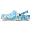 Classic Duke Print Clogs EVA Sandals Unisex 'Blue White'