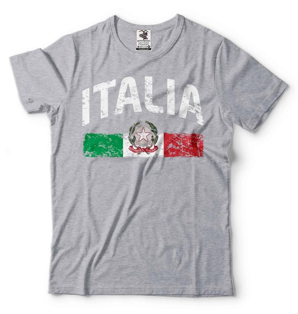 Мужская рубашка Italia Рубашка с символикой Италии Патриотическая рубашка Italia Унисекс рубашка Итальянский подарок Футболка