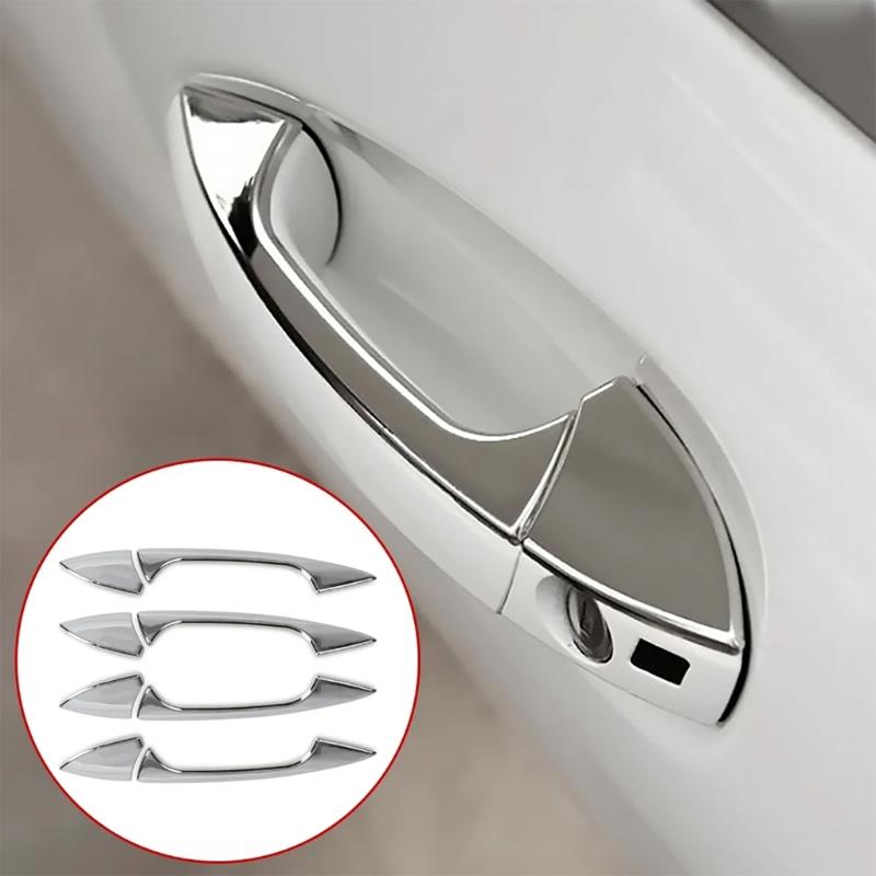 Car Door Handle Trim Cover Replacement Exterior Door Handle Trim for GLA GLK W246 W204 W212 X204 W166 W117