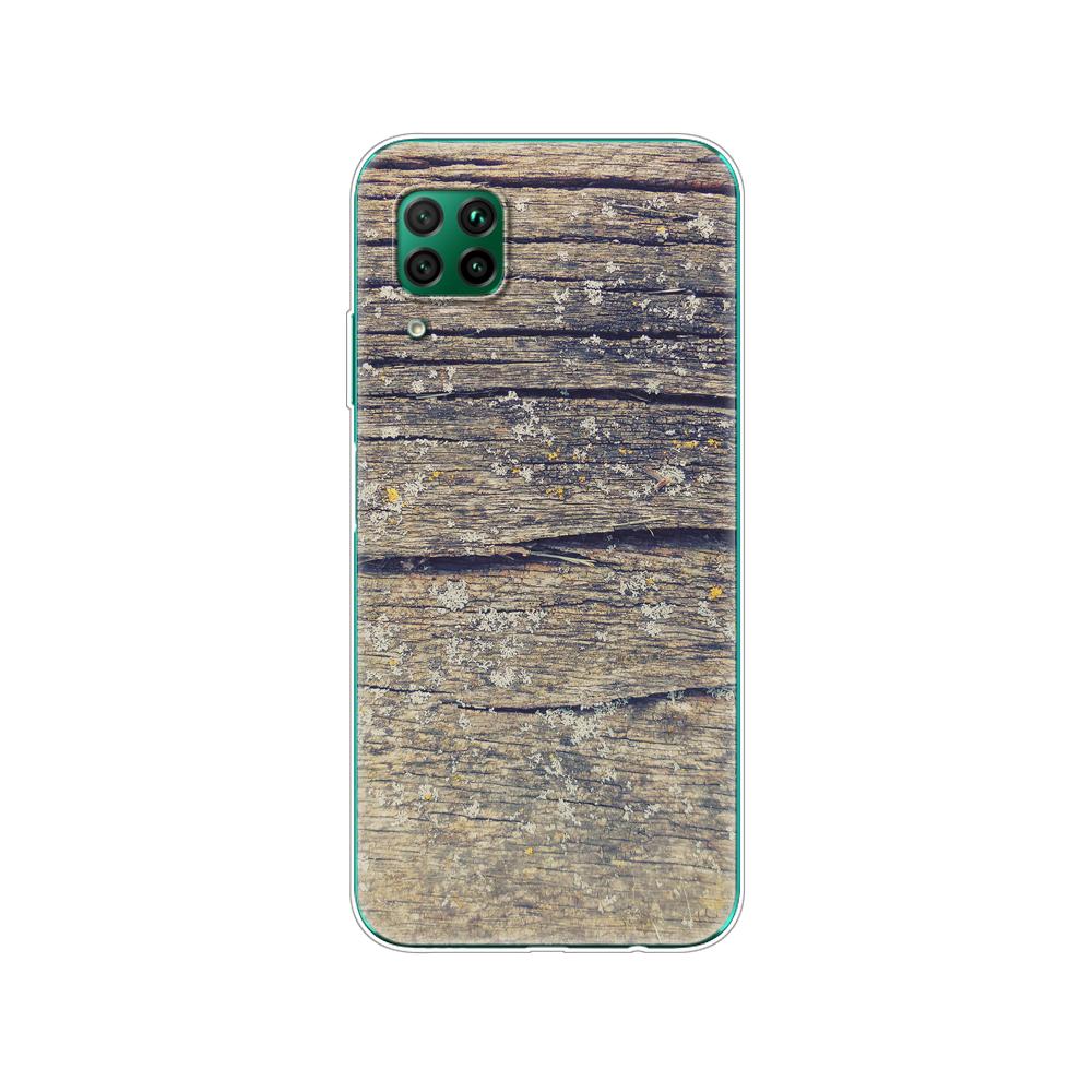 Case For Huawei P40 Lite E P40 Pro P Smart 2020 Cover For Huawei Y5P Y6P Y7P Y8P Y6S Y8S Y9S NOVA 5T Case Texture Wood Style