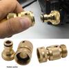 Латунный адаптер для садового шланга, мужской и женский быстрый соединитель, нержавеющий, устойчивый к коррозии, герметичный соединитель для шланга