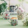 Польские ретро кружки с ручной росписью тюльпанами Подарки на день рождения высокого класса Сувенирные чашки Керамические кофейные чашки