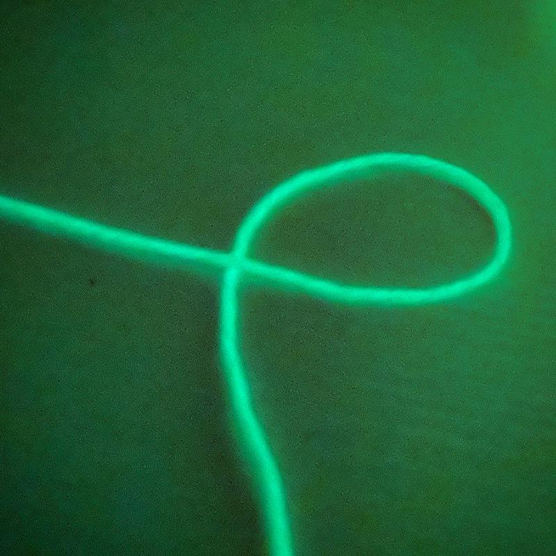 1 шт., светящаяся в темноте пряжа, полиэфирная светящаяся пряжа, светящаяся для ручного вязания, пряжа, ковер