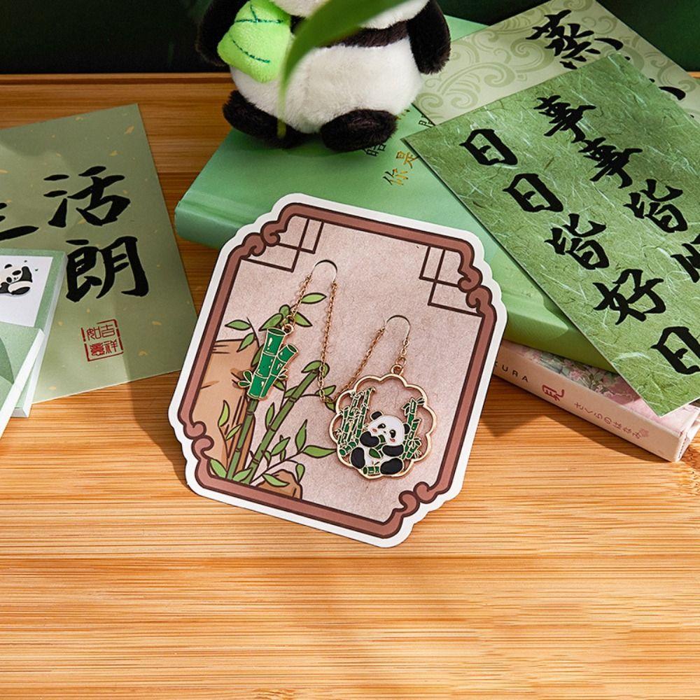 Funny Book Page Clips Panda Separator Pages Tags Creative Pagination Mark