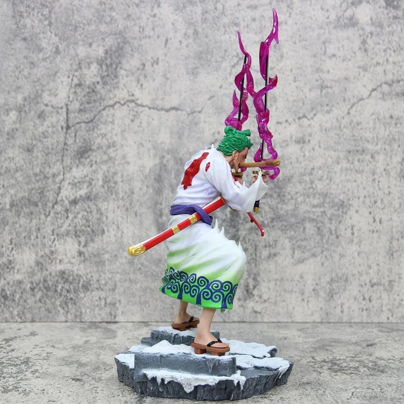 Фигурки GK Roronoa Zoro Inferno Ghost Chopper, аниме, ПВХ модель, коллекция, орнамент, игрушки на день рождения