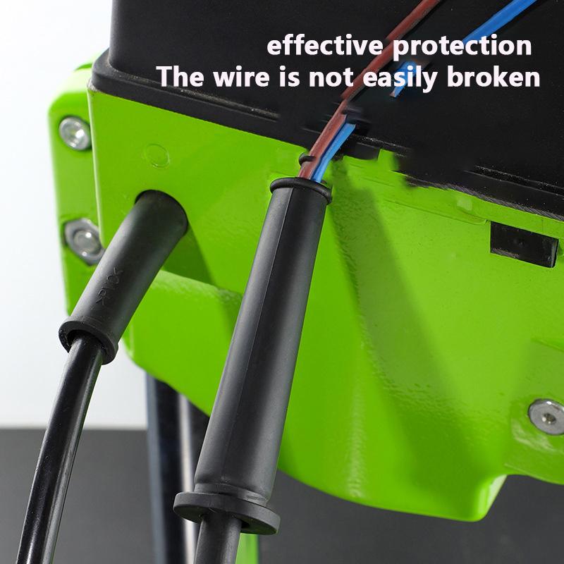 5 шт. резиновый защитный чехол для провода, практичный резиновый чехол для электрической дрели, защитный чехол для провода, аксессуары для электроинструмента