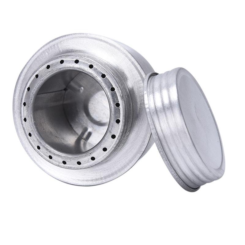 Portable Mini Alcohol Aluminum Alloy Stove Outdoor Camping Picnic Hiking Cook