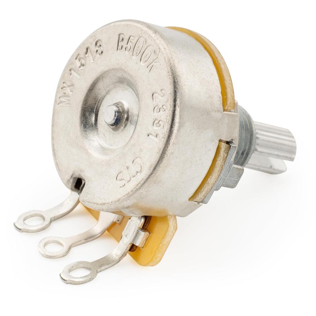 CTS 450 B500K Пот Стандартный Раздельный Вал Потенциометр Кривой B для Электрогитары Бас 3/8" 10% (Набор 10)