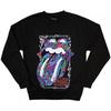 The Rolling Stones Unisex Adult Color Swirls Sweatshirt