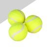 3pcs High Elasticity Tennis Balls Practice Tennis Balls Heavy Duty Tennis Balls
