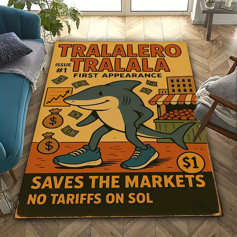 Преувеличенные и Смешные Существа Итальянская Тема Маразма Ковер Гостиная Спальня Прикроватный Ванная Комната Коврик для Пола Домашний Декор Ковер Подарок